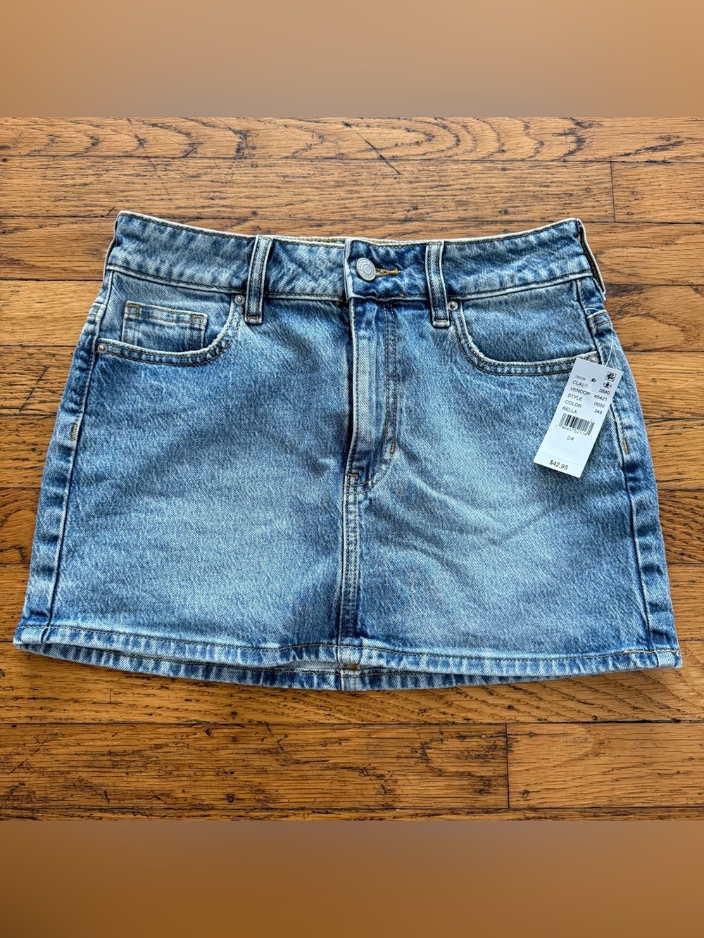 PacSun Denim Mini Skirt